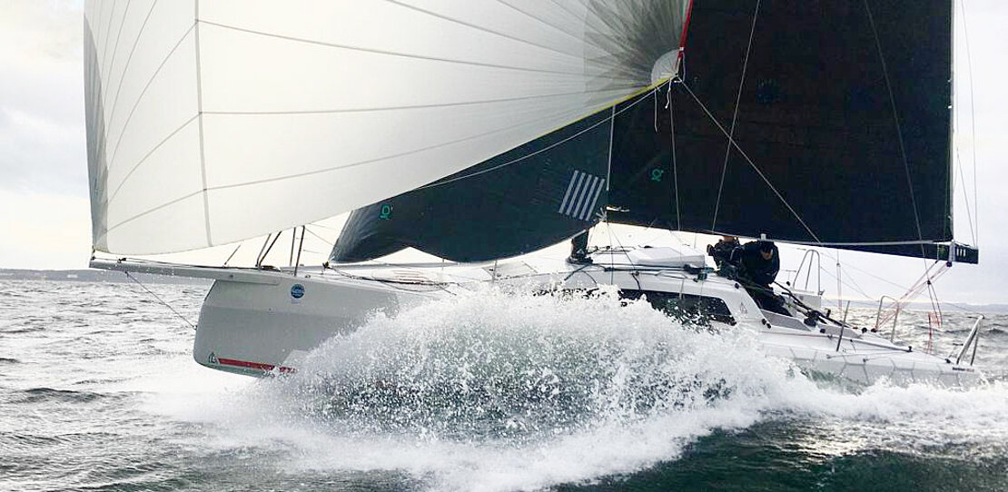 offshore yacht sail racing test day
