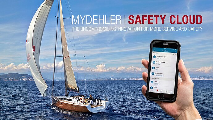 MyDehler Safety Cloud new technology for your racing yacht