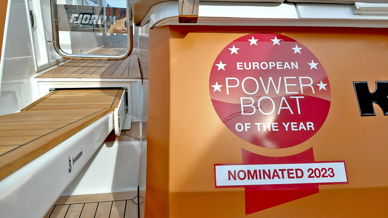 Le FJORD 53 XL est nominé pour le prix European Powerboat Award 2023