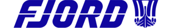 Logo del marchio di barche a motore FJORD