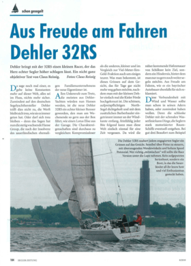 2010_Dehler 32 Test Segler Zeitung | Dehler