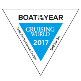Dehler 34 Boat of the Year | Best Performance Cruiser - Cruising World 2017 | Dehler