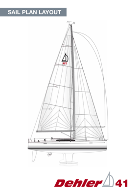 Dehler 41 Sail Plan | Dehler