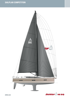 Dehler 46 SQ Yarışma Yelken planı | Karbon | Dehler