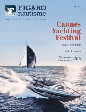 FJORD 36 xpress: Review - FIGARO nautisme October 2018 | Speed is the word. Becoming a safe bet among the mediterranean style day-boats the FJORD range now includes an outboard version. And it’s a fast one! | Fjord