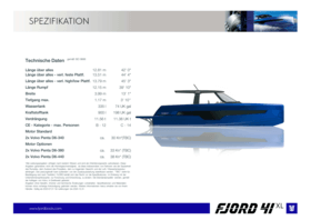 Fjord 41 XL | Fjord