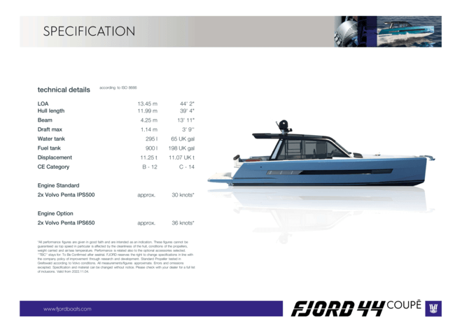 Fjord 44 coupé | Fjord