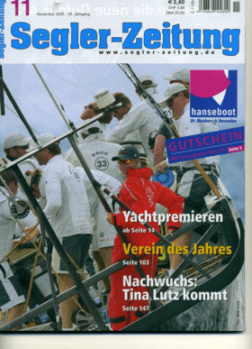 Hanse 315 Testbericht Segler-Zeitung November 2005 | In solider Bauqualität und mit handigen Segeleigenschaften. | Hanse