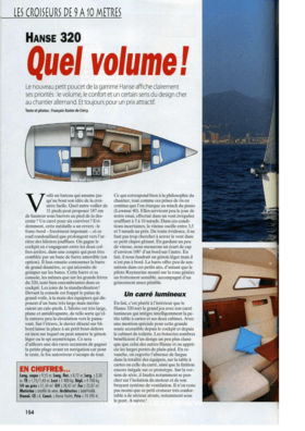 Hanse 320 Voiles magazine | Hanse