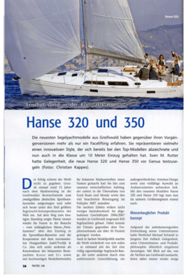 Hanse 320/350 Palstek | Hanse