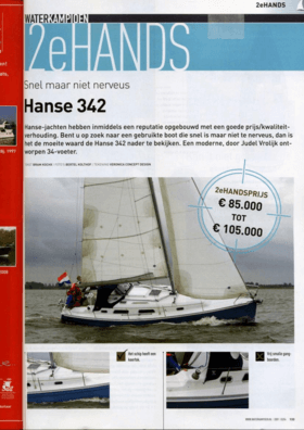 Hanse 342 Waterkampionen | Hanse