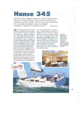 Hanse 345 Test Review La barca per tutti | Hanse