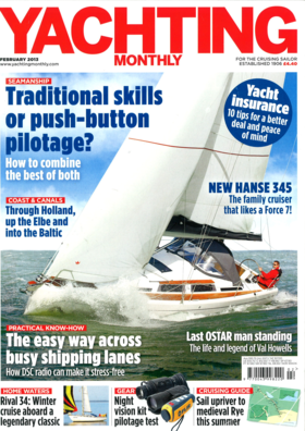 Hanse 345 Test Review Yachting Monthly 02/2013 | Hanse continues to refine its range of cruisers. Its latest launch had her world premiere at Southampton Boat Show, where Chris Beeson put her through her paces. It's rare that you're the first person ever to sail hull No.l of a design that you know will sail in its hundreds, but that's exactly what happened to me with the Hanse 345. The giant German boatbuilder worked round the clock to finish her just days before the Southampton Boat Show, where she made her world premiere, giving us the chance to take her out for her first review. | Hanse
