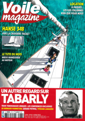 Voile magazine Juillet 2018: Hanse 348 Test incelemesi - İstediğimiz şekilde gezinmek (FR) | Sevdiğimiz şekilde seyretmek. Hanse tersanesinin son Düsseldorf tekne fuarında tanıtılan yeni gemisi çekici bir tasarıma ve zevk ve sadeliğe dayalı bir felsefeye sahip. Karmasını test etmek için La Rochelle'den gerçek boyutta bir test gibisi yoktur! | Hanse
