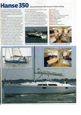 Hanse 350 Yachting Monthly | Hanse