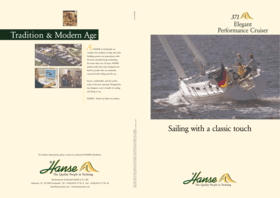 Hanse 371 Brochure | Hanse