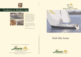 Hanse 411 Brochure | Hanse
