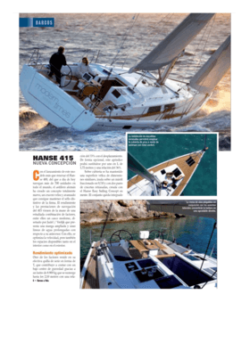 Hanse 415 Test Review Barcos a Vela 2012 | Hanse
