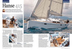 Hanse 415 Test Review Yachting Monthly 07/2012 | Hanse