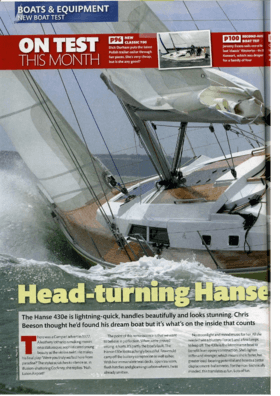 Hanse 430e Yachting Monthly | Hanse