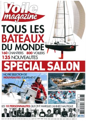 Voile magazine December 2018: Hanse Review (FR) | Hanse. Vintage developments. THE POLITICS OF PETIT pas seems to be well anchored within the German shipyard Hanse which, for the past two years, has been modernising its range with major stylistic changes. | Hanse
