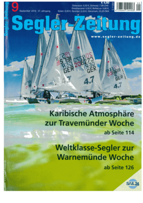 Segler-Zeitung September 2018: Hanse 458 & Hanse 508 公告 (DE) | 两艘新游艇，引领潮流。作为一个潮流的引领者，意味着要有勇气去尝试新的东西，并建立长期的发展。汉斯新8系列有勇气。勇于画出现代纯粹主义的室内设计，将其成功引入，从而再次引领航海界的潮流。现在，HanseYachts希望通过新的Hanse 458和新的Hanse 508达到这股Hanse潮流浪潮的顶峰。 | Hanse