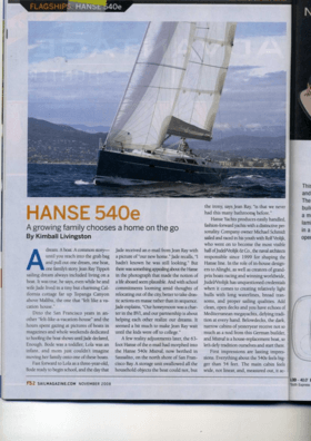 Hanse 540e Sail | Hanse