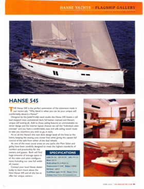 Hanse 545 Sail | Hanse