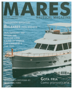 Mares Nautical Magazine / June 2018: Hanse 548 测试回顾 (ES) | 将风转化为航行速度。新款548由Judel-Vrolijk设计，是一款稳健且自然快速的巡洋舰。其16.22米的长度是非常容易航行，即使是一对夫妇，给他们一个令人难以置信的空间非常长的交叉和长季节在船上。 | Hanse