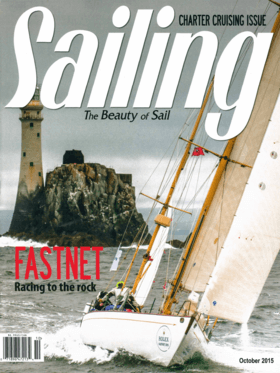 Hanse 575 Test Review SAILING Magazine 10/2015 | Hanse thinks big. The German company, one of the world's premier production builders, currently produces five models larger than 40 feet, and its new flagship, the 675, is nearly 70 feet. A recent test of the 575 found a collage of modern design, fresh thinking and exhilarating performance. | Hanse