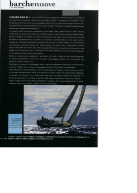Hanse 630e Report Mainsail 2008 | Hanse