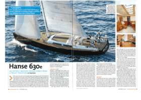 Hanse 630e Sailmagazine  | Hanse