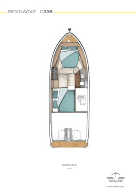 Sealine C335 Lower deck (Option)