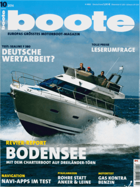 Sealine F380 Testbericht Boote 10/2014