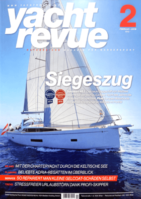 Sealine F430: Testbericht - yachtrevue Februar 2019