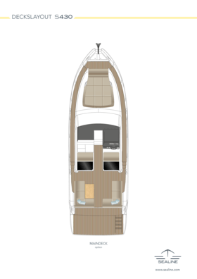 Sealine S430 Main deck (Option)
