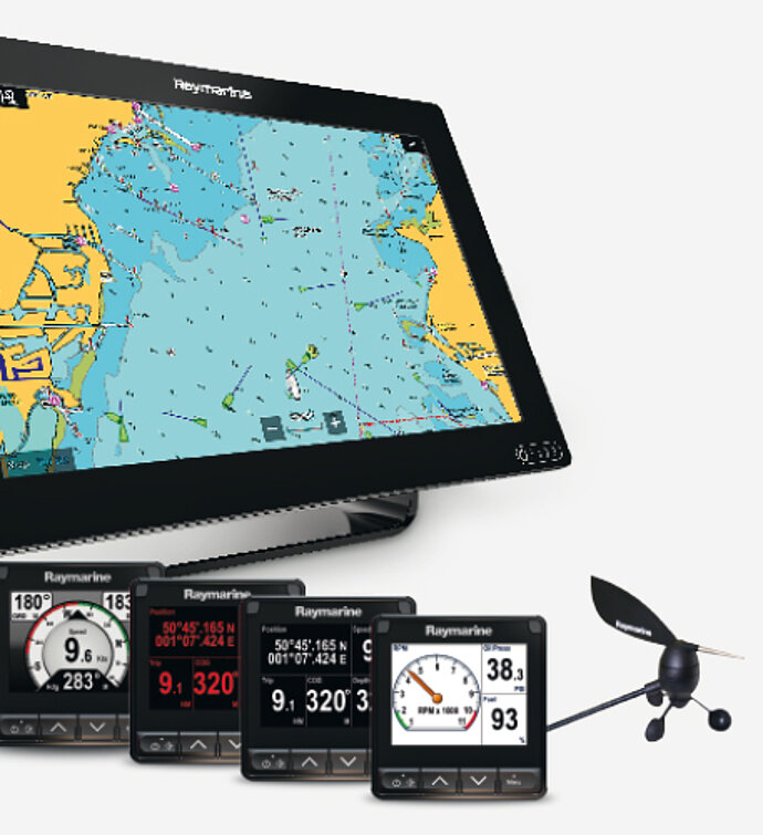 Retrofit your sailboat with the highest quality electronics